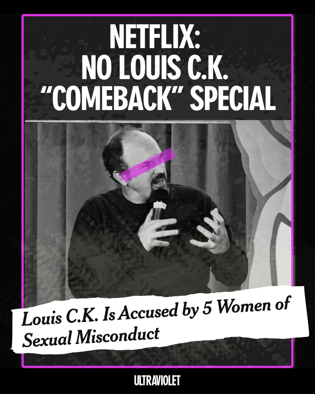 Netflix: Cancel the Louis C.K. “Comeback”