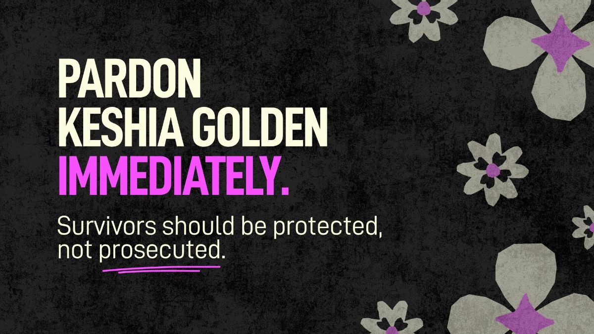 Tell Illinois Governor JB Pritzker to Pardon Keshia Golden