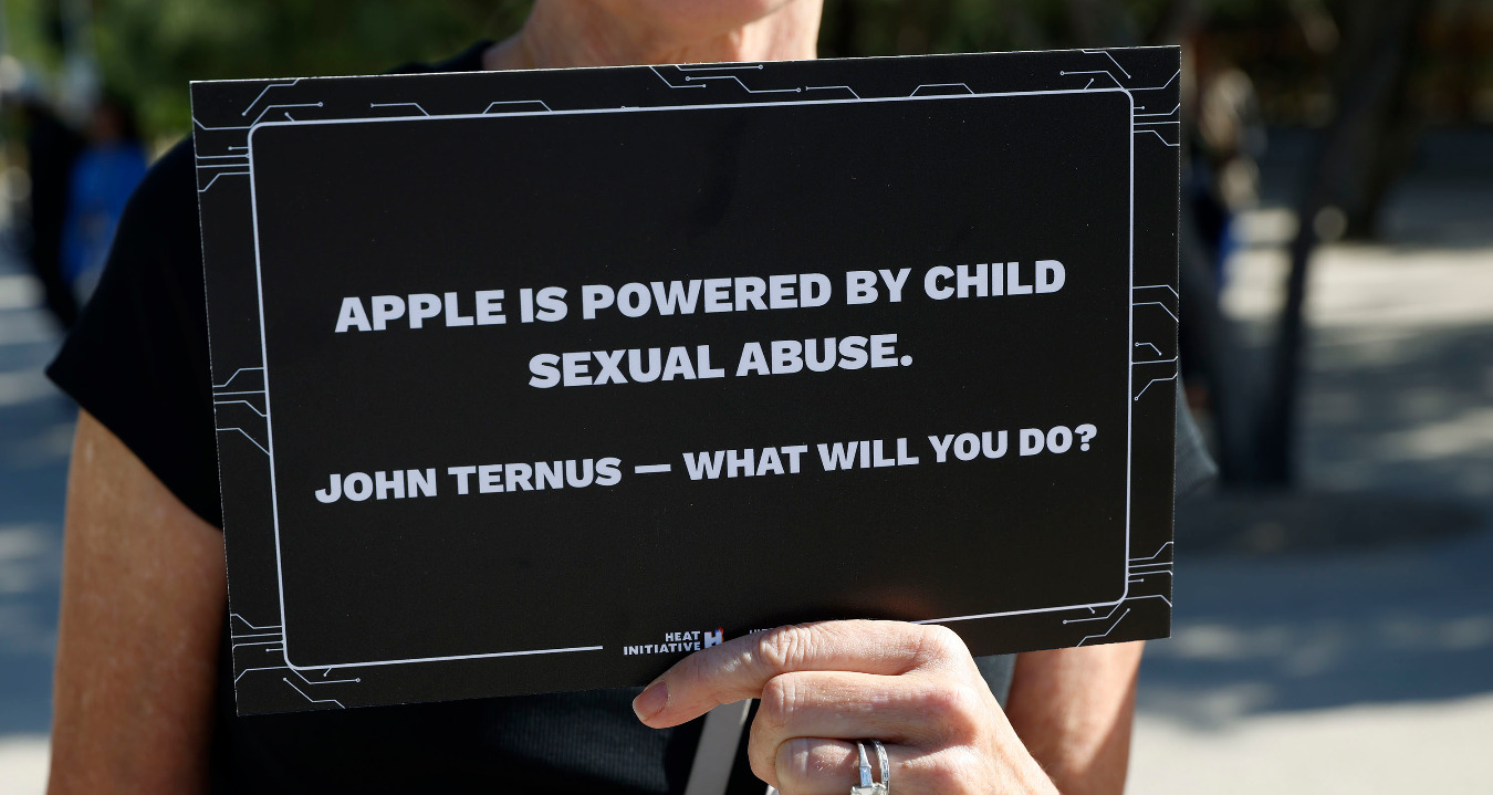 Demand Apple leaders protect women and girls