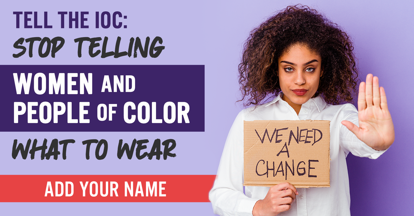 Stop telling women and people of color what to wear